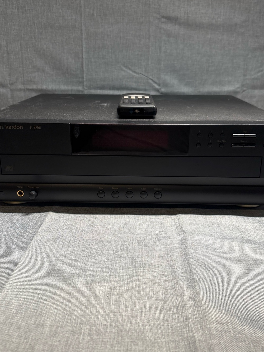 Harman Kardon FL-8350 Video Disc Changer And Remote, Instructions.Vintage 1990’s